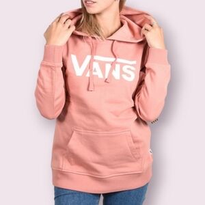 VANS Salmon Pink Drawstring Hoodie